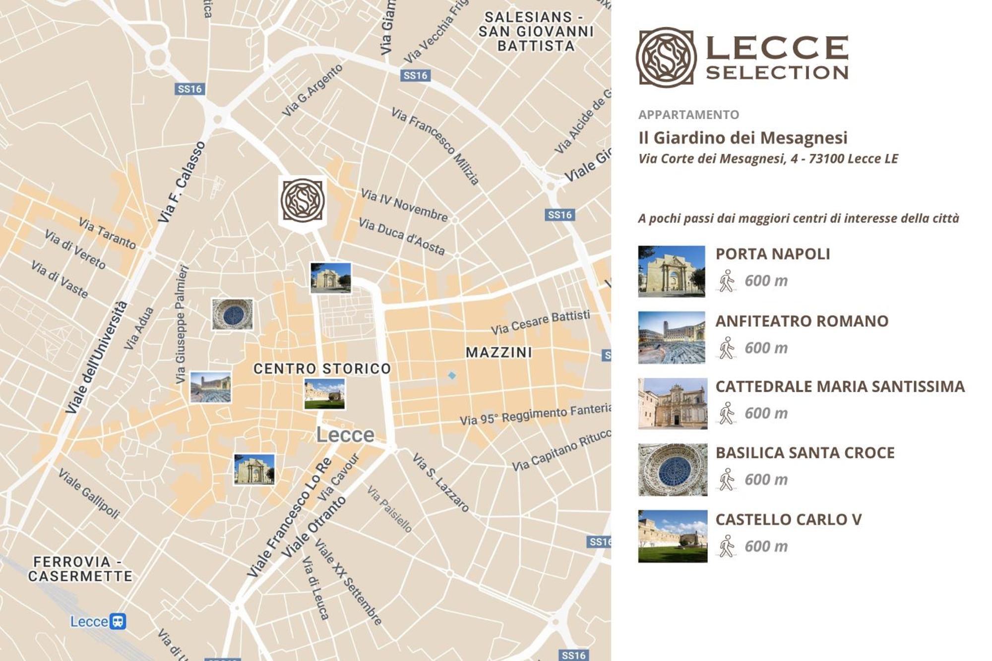 Il Giardino Dei Mesagnesi - Lecce Selection Apartamento Exterior foto